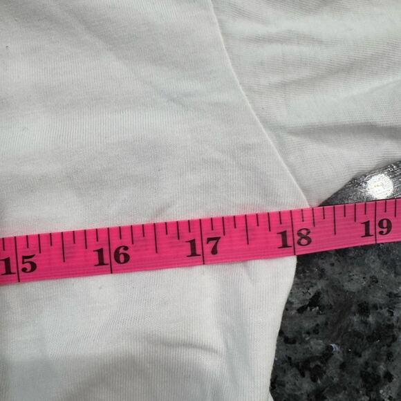 EUC IVY PARK White Cropped Tee Short Sleeve XXS BOXY STREETWEAR - Picture 3 of 3